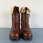 La Canadienne Brown Leather Lace Photo 1