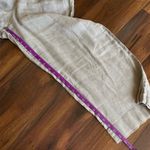 Cynthia Rowley  100% Linen Wide Leg Pull On Drawstring Lightweight Pants Photo 6