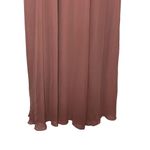 Birdy Grey  Devin Convertible Maxi Bridesmaid Dress Desert Rose Chiffon Size M Photo 2