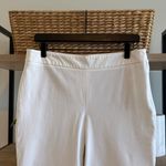 Talbots Mid-Rise Chatham Ankle White Woven Career Dress Pant Trouser, 10P Photo 1