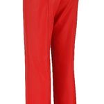 House Of CB ELENAORA SCARLET VEGAN LEATHER TROUSERS Photo 6