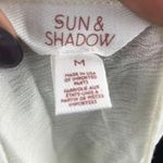 Sun & Shadow  Embroidered Strappy Flowy Gauze Tank Photo 2