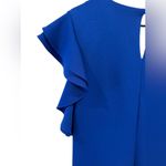 First Love Blue Ruffled Sleeve Dress Photo 2