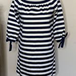 J.Crew  • striped off shoulder dress Photo 50