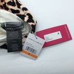 Vince Camuto Chain Halter Blouson Tankini Top Leopard Print Brown XS Photo 4