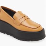 Free People  Nico Platform Leather Loafer Creepers Size 41 Photo 1
