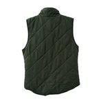 Gianni Bini  Zip Up Quilted Green Gold Accent Vest Size Women's Small Photo 1