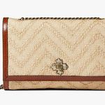 Patricia Nash  Giada Chain Bag Natural Natural Zig Zag Woven Women’s Bag Photo 0