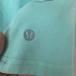 Lululemon womens size 8 tank built in sports bra blue gray 2in1 workout summer Photo 5