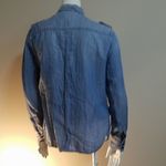 frame denim  Blue Button Down Shirt (XS) Photo 3