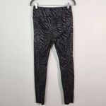 White House | Black Market Metallic Animal Print Leggings Size 2 Long WHBM Legging Photo 2
