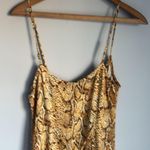 Reformation  Vivette Snakeskin Mini Dress Medium Photo 4