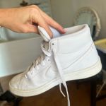Nike White  High-Top Blazer Sneakers  Photo 2