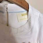 Maeve Anthropologie  Aja Poplin Bell Sleeve Blouse Photo 3