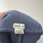 Aerie Blue Ribbed Stretchy Pull On Lounge Shorts Photo 3