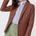 J.Crew Parke Plaid English Moon Houndstooth 100% Wool Blazer Photo 0