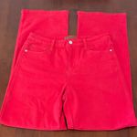 Judy Blue  Red Straight Leg Jeans Garment Dyed Cherry Bright Size 9/29 Photo 0