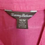 Tommy Bahama Monstera Mash Embroidered Linen Tunic SZ M Photo 1