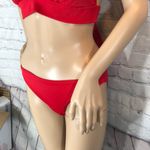 Victoria's Secret  Two Piece Red Bikini Set XS/S Photo 2