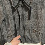 American Eagle  Full Zip Jacket/Sweater Grey Size Small Photo 4
