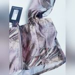 Pretty Little Thing Beige Woven Abstract Print Underbust Halterneck Cross Over Photo 8