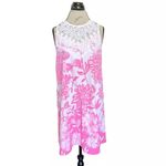 Lilly Pulitzer  Womens Dress Sz 4 Floral Brunch  Outfit Tropical Vacation Garden Photo 1