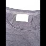 WRAP London Gray‎ Cotton TShirt Dress Size 14 Embroidered Shoulder Gray Photo 1