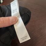 ANDIE  SWIM Riviera Bikini Top Flat Black Scoop Neck Adjustable Strap Medium‎ Photo 7