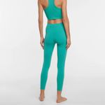 Alo Yoga  Blissful Ribbed High Waist Legging Ocean Mist 7/8 Photo 1