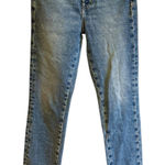 NWT ETICA Women's‎ Medium Wash High Rise Straight ETHICALLY MADE Blue Jeans 27 Photo 0