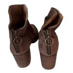 Beek Strix Suede Ankle Bootie Taupe 10 Heeled Brown Photo 4