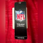 NFL  Women's Large San Francisco 49ers Red Marathon‎ Open Back Tie Back Tank Top Photo 2