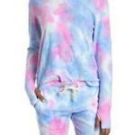 NWT Theo & Spence Tie Dye sweatshirt XS Blue Photo 1