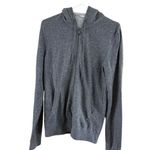 Vince Women Cashmere Full-Zip Hoodie SP Dark Grey Photo 10