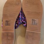 Matilda Jane  Clothing Purple Floral Sandals 10 Resortwear Casual Beach Bohemian Photo 4