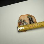 Lady Mom With Two Children Playing Signed Designs By Lucinda Brooch Pin Kids Photo 4