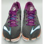 Brooks  Pureconnect 4 Womens Size 8 Running Shoes Grey Pink 1201761B038 Lace Up Photo 1