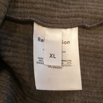 Reformation 💕💕 Jennie Ribbed Long Sleeve Body-Con Mini Dress Gray 90s XL NWT Photo 15