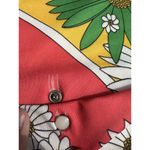 Vintage Mumu Robe Nightgown House Coat Disco 70s Grannycore Floral Womens Blue Size M Photo 11