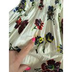 Ulla Johnson Joelle Poplin Floral Pleated High Neck Mini Dress Pockets Size 8 Photo 8