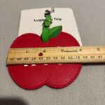 Typo NYC Luggage Tag for Bags or Suitcase Red Apple Photo 4