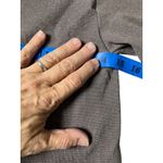 A New Day  Medium Shimmer‎ Metallic Long Sleeve Bodysuit Taupe Gray Sparkle Photo 5