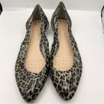 Easy Spirit  Evolve animal print patent leather flats women’s Size 9 1/2W Photo 1