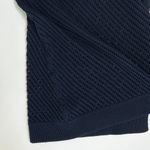 Vince  Coastal Cotton Mesh Knit Sleeveless Sweater in Navy Size S Photo 12