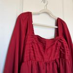 Abercrombie & Fitch  Emerson Satin Long-Sleeve Mini Dress Photo 7