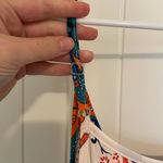 NEW Reborn women’s multicolor paisley maxi adjustable strap stretch dress large White Photo 4