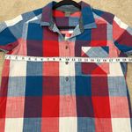 Natural Reflections 100% Cotton India Patchwork Popover Top Women Size Medium Photo 4