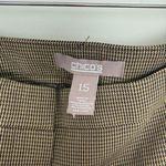 Chico's Chico’s Women’s 1.5 Tan Brown Chino Dress pants Office Core Career Photo 1