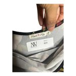 Heart & Hips #825  Women's Medium Black Floral Print Midi Dress Photo 4