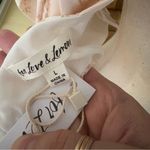 For Love & Lemons  Carly Top  Rose Dainty Open Back Size Large NWT Photo 5